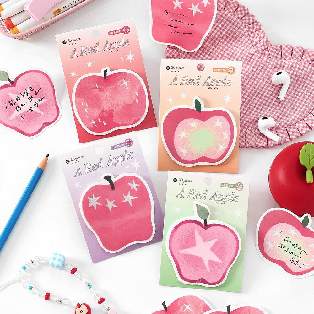 Infeel.Me apple sticky notes (10pcs random)