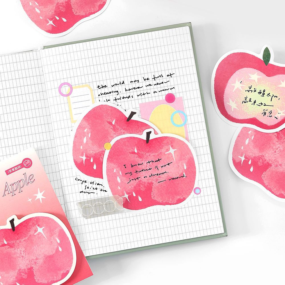 Infeel.Me apple sticky notes (10pcs random)